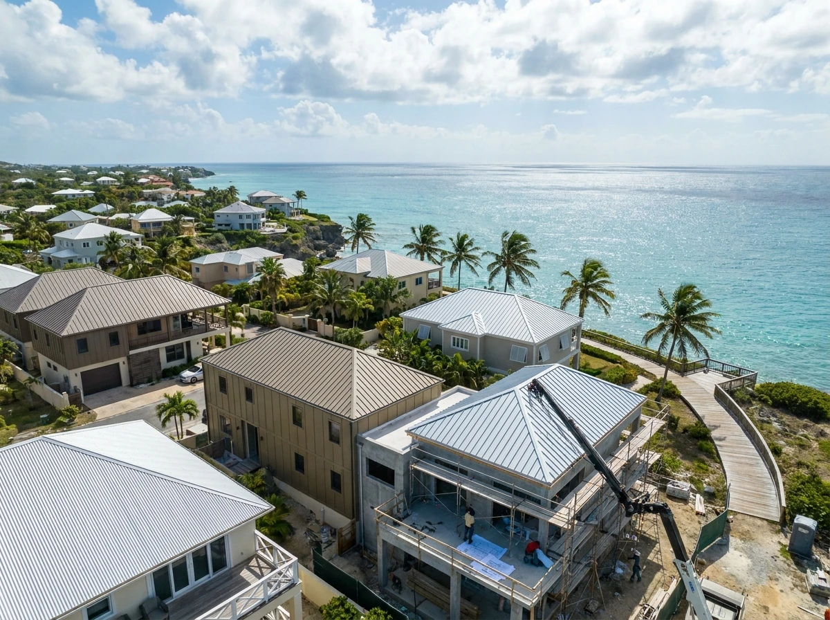 caribbean roofs