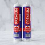 Silicona neutra profesional XPremium Industrial blanca transparente